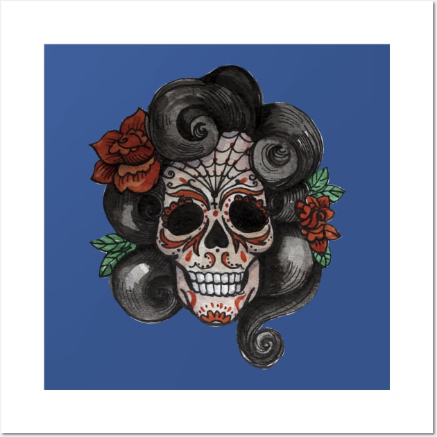 Sugar Skull Wall Art by Mako Design 